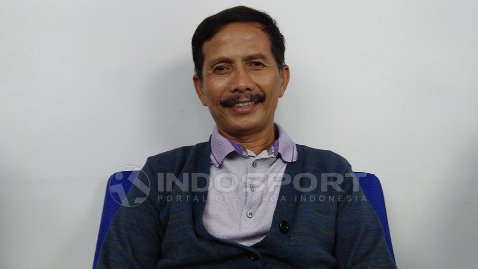 Djajang Nurdjaman, pelatih Persib Bandung. Copyright: © Muhammad Ginanjar/Indosport