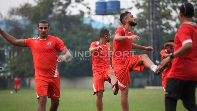 Bruno da Silva Lopes (kiri) Copyright: &copy; Herry Ibrahim/Indosport