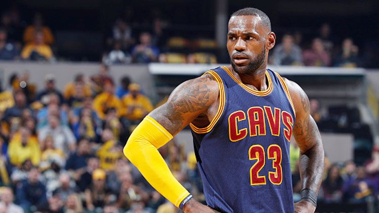 Bintang Cleveland Cavaliers, LeBron James. Copyright: © Joe Robbins/Getty Images