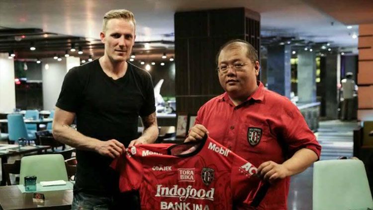 Marquee player Bali United, Nick Van Der Velden. Copyright: © Muhammad Qomarudin/INDOSPORT