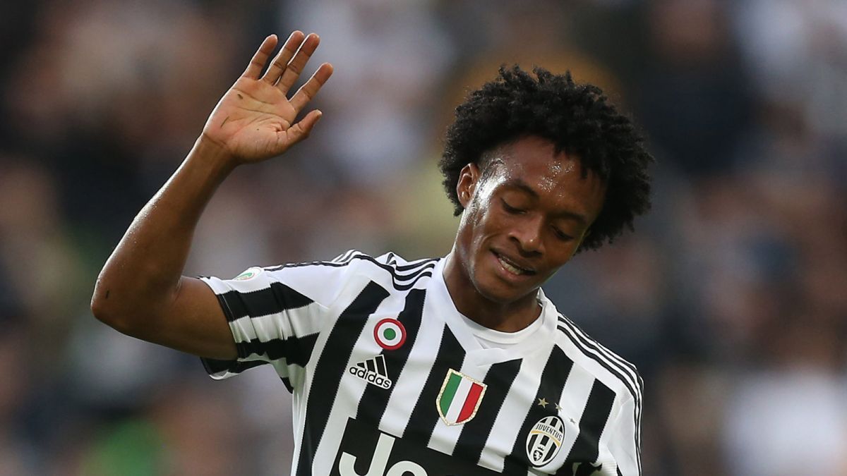 Pemain Juventus, Juan Cuadrado. Copyright: © talkchelsea.net