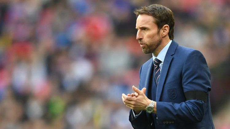 Pelatih Timnas Inggris, Gareth Southgate. Copyright: © Michael Regan - The FA/The FA via Getty Images