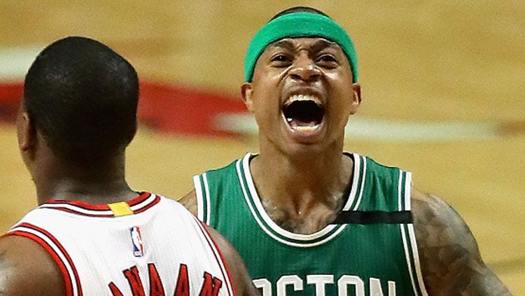 Bintang Boston Celtics, Isaiah Thomas. Copyright: © Jonathan Daniel/Getty Images