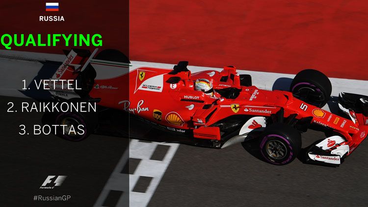 Pembalap Ferrari, Sebastian Vettel. Copyright: © @F1