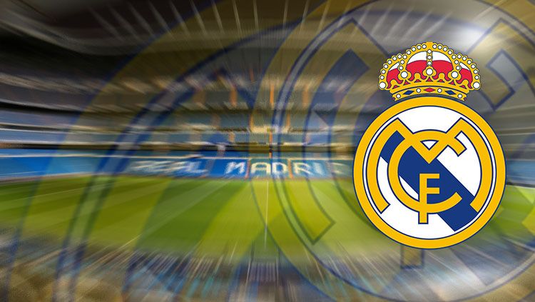 Logo Real Madrid. Copyright: © INDOSPORT/Real Madrid