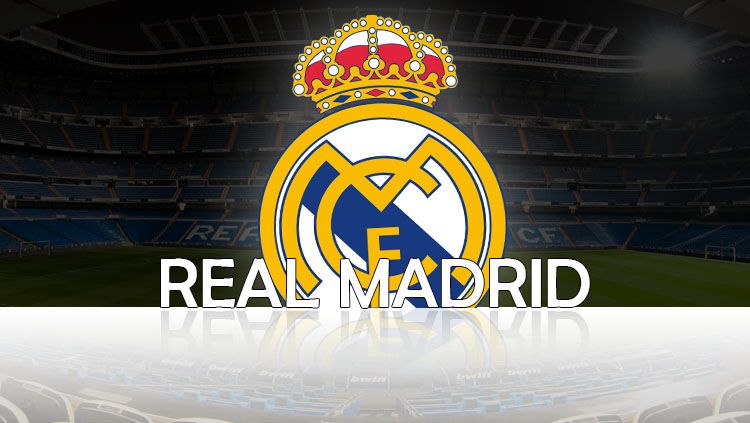 Logo Real Madrid. Copyright: © INDOSPORT/Real Madrid