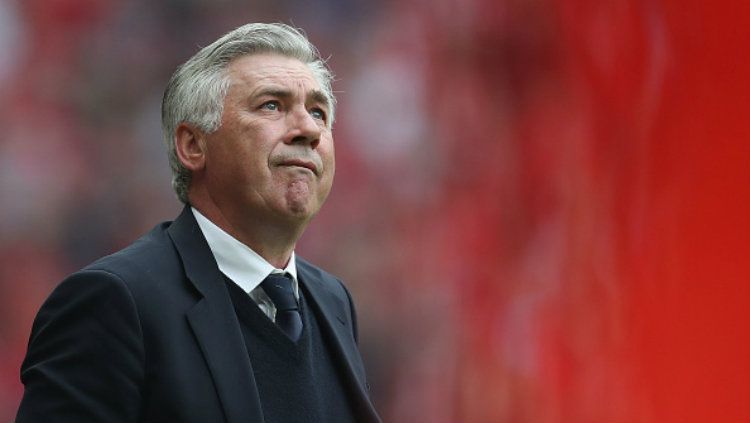Carlo Ancelotti. Copyright: © A. Beier/Getty Images for FC Bayern