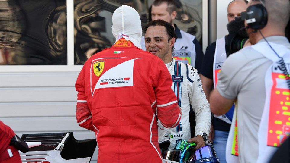 Sebastian Vettel dan Felipe Massa Copyright: © twitter@autosport