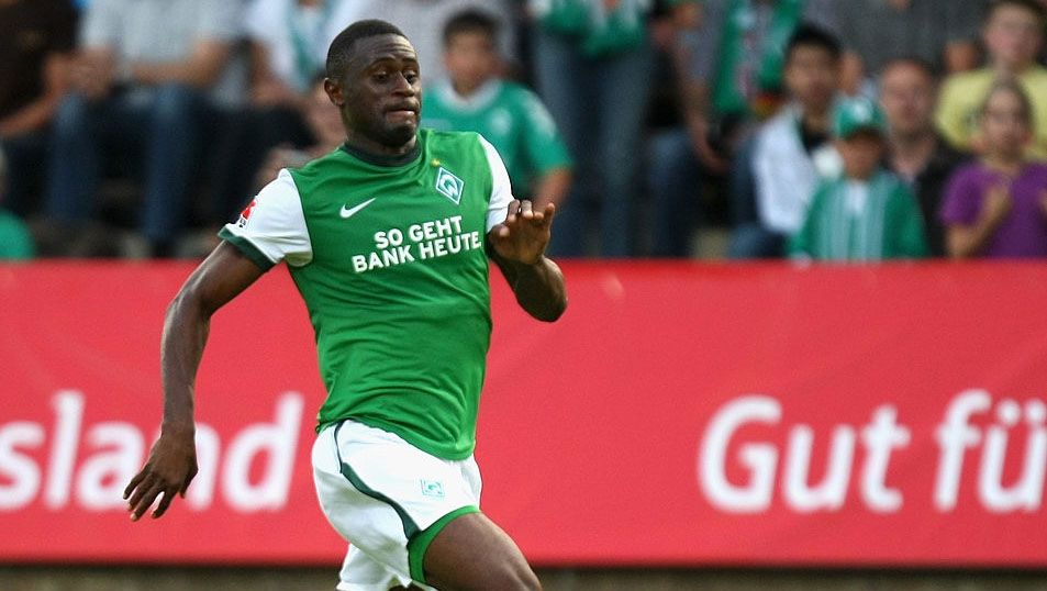 Boubacar Sanogo saat masih berseragam Werder Bremen. Copyright: &copy; Martin Rose/Bongarts/Getty Images