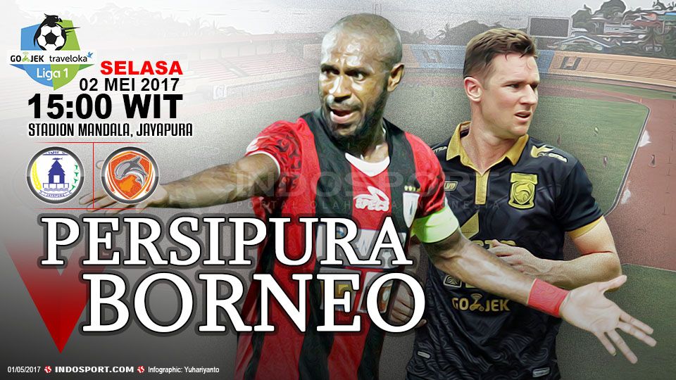 Prediksi Persipura vs Borneo FC. Copyright: © Grafis:Yanto/Indosport/goal/borneofc