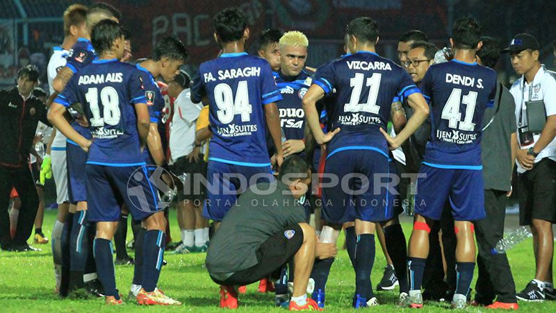 Skuat Arema FC Copyright: © Ian Setiawan/Indosport