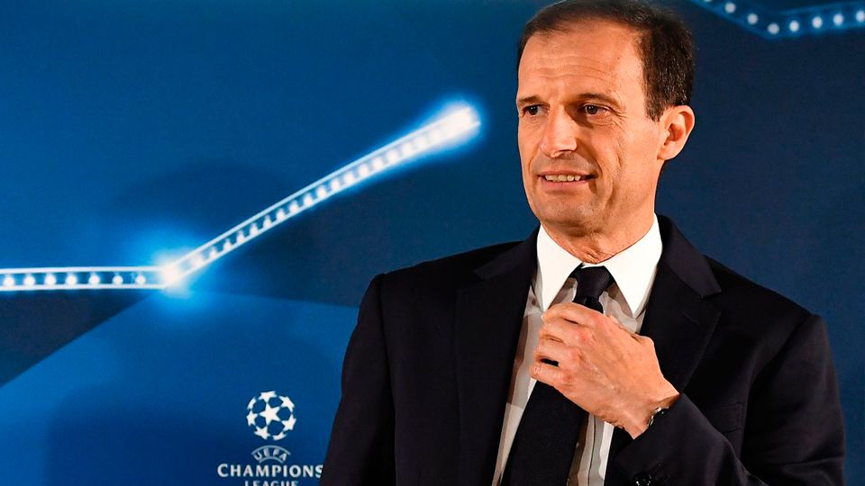 Pelatih Juventus, Massimiliano Allegri. Copyright: © Twitter Squawka