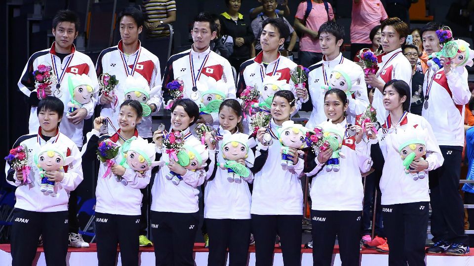 Tim Jepang di Piala Sudirman 2015 Copyright: © BWF