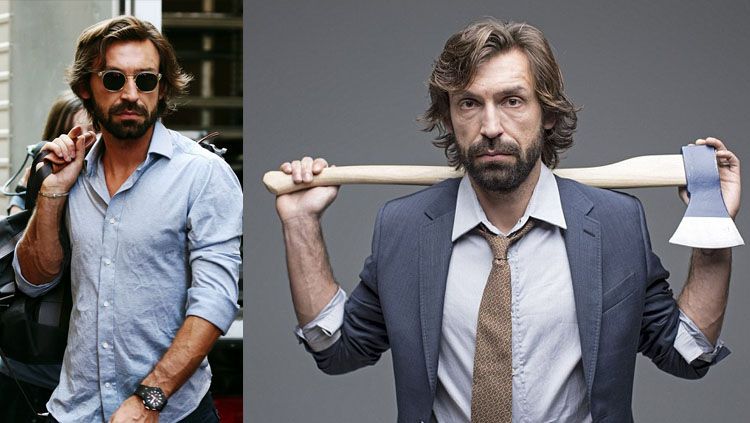 Andrea Pirlo. Copyright: © Daily Mai
