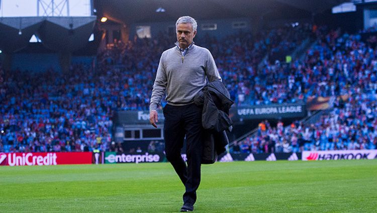 Pelatih Manchester United, Jose Mourinho. Copyright: © Juan Manuel Serrano Arce/Getty Images