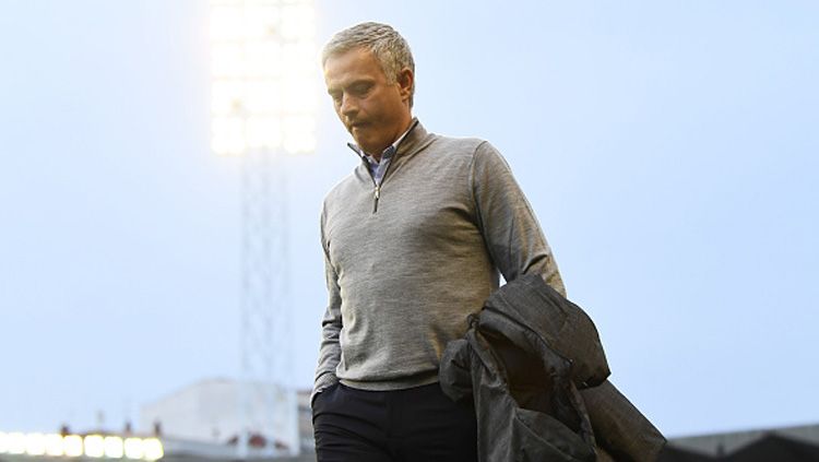 Pelatih Manchester United, Jose Mourinho. Copyright: &copy; David Ramos/Getty Images