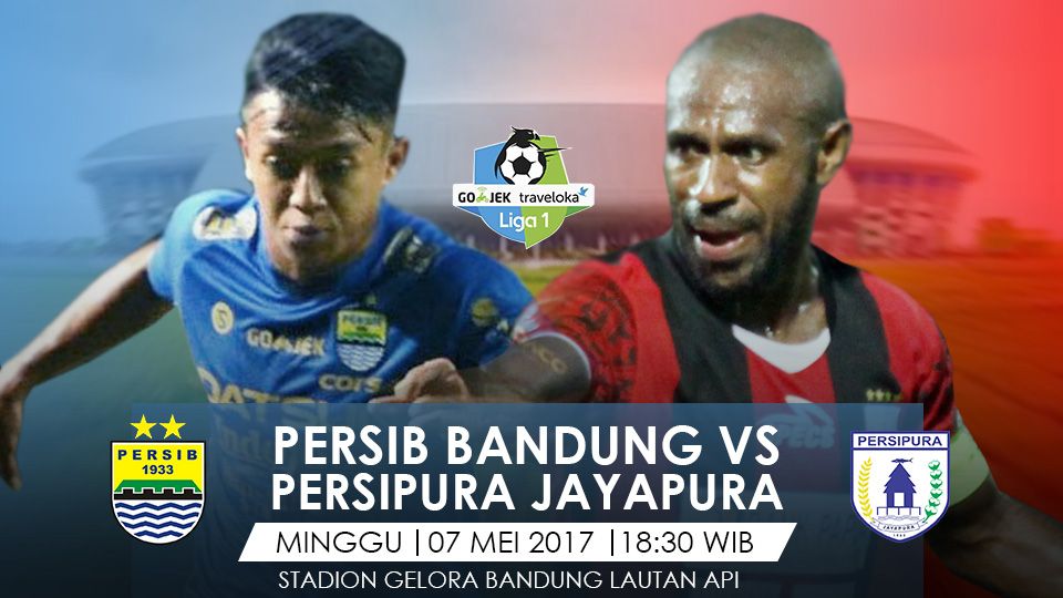 Prediksi Persib Bandug vs Persipura Jayapura. Copyright: &copy; Grafis: Eli Suhaeli/INDOSPORT/Go-Jek Traveloka L1