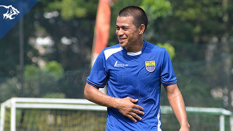 Striker Persib Bandung, Tantan. Copyright: © Simamaung