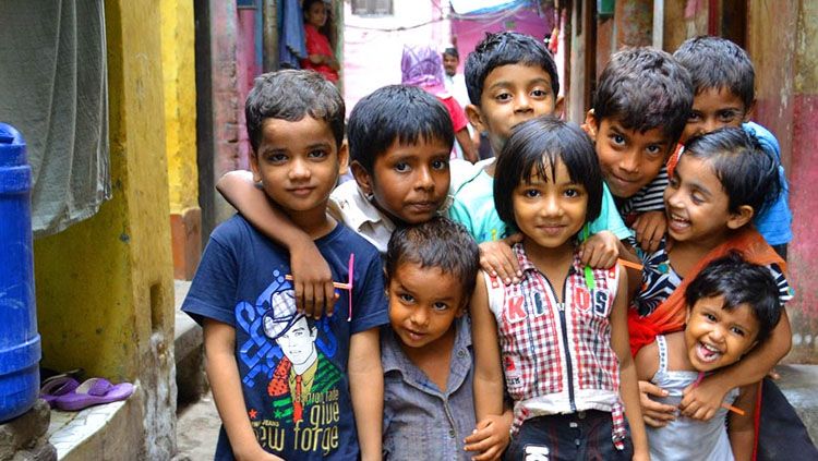 Anak-anak di India akan mendapat kesempatan berlatih basket setara dengan klub-klub NBA. Copyright: &copy; Children International