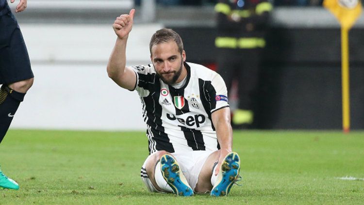Striker andalan Juventus, Gonzalo Higuain. Copyright: © Jean Catuffe/Getty Images