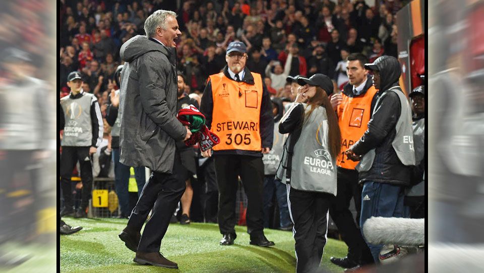 Jose Mourinho (Manchester United). Copyright: © PAUL ELLIS/AFP/Getty Images