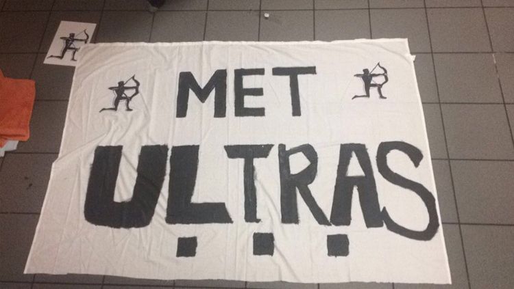 Ultras Cardiff Metropolitan University. Copyright: &copy; twitter.com/con_orourke