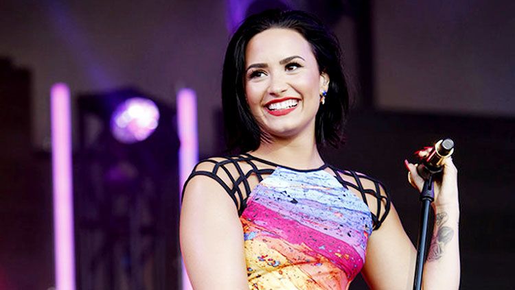 Penyanyi asal Amerika Serikat, Demi Lovato. Copyright: © www.pinterest