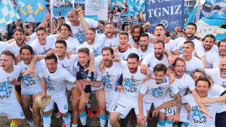 SPAL 2013 berhasil memastikan satu tiket ke Serie A Italia musim depan. Copyright: &copy; ABC