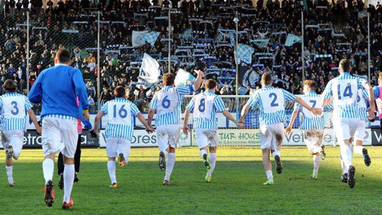 SPAL 2013 sukses naik ke Serie A Italia musim depan. Copyright: &copy; Tw itter @rumorbola