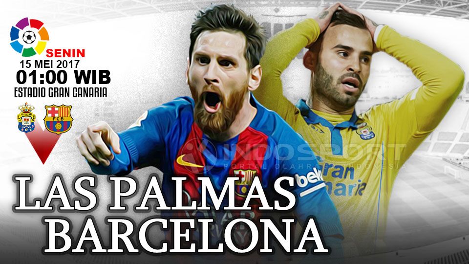 Las Palmas vs Barcelona. Copyright: &copy; Grafis: Eli Suhaeli/INDOSPORT/Getty Images