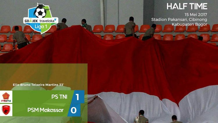 PS TNI vs PSM Makassar. Copyright: &copy; twitter.com/Liga1Match
