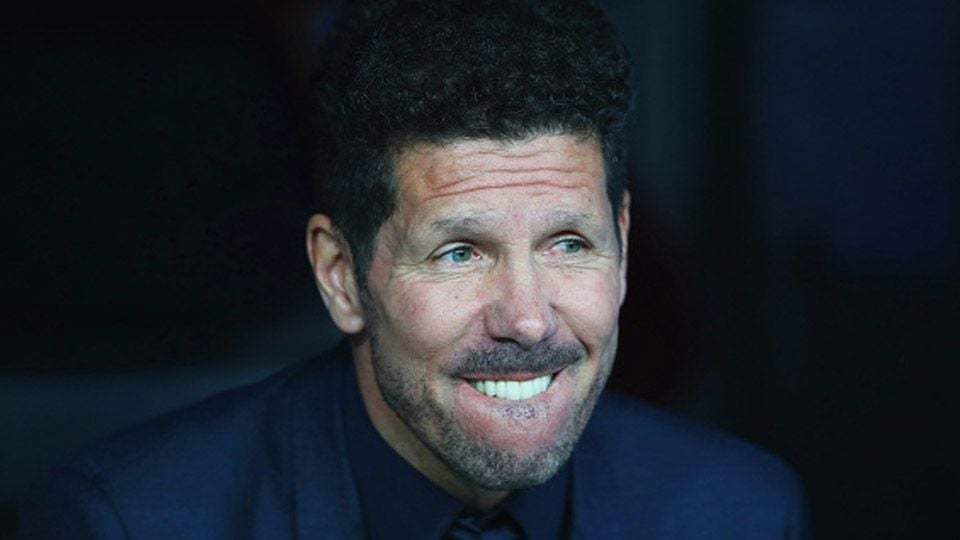 Diego Simeone, pelatih Atletico Madrid. Copyright: © Clive Rose/Getty Images