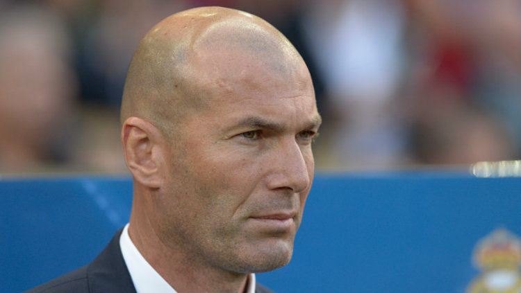 Pelatih Real Madrid, Zinedine Zidane. Copyright: © Patricio Realpe/LatinContent/Getty Images