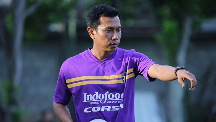 Pelatih Bali United FC, Widodo Cahyono Putro. Copyright: © Twitter @Baliutd