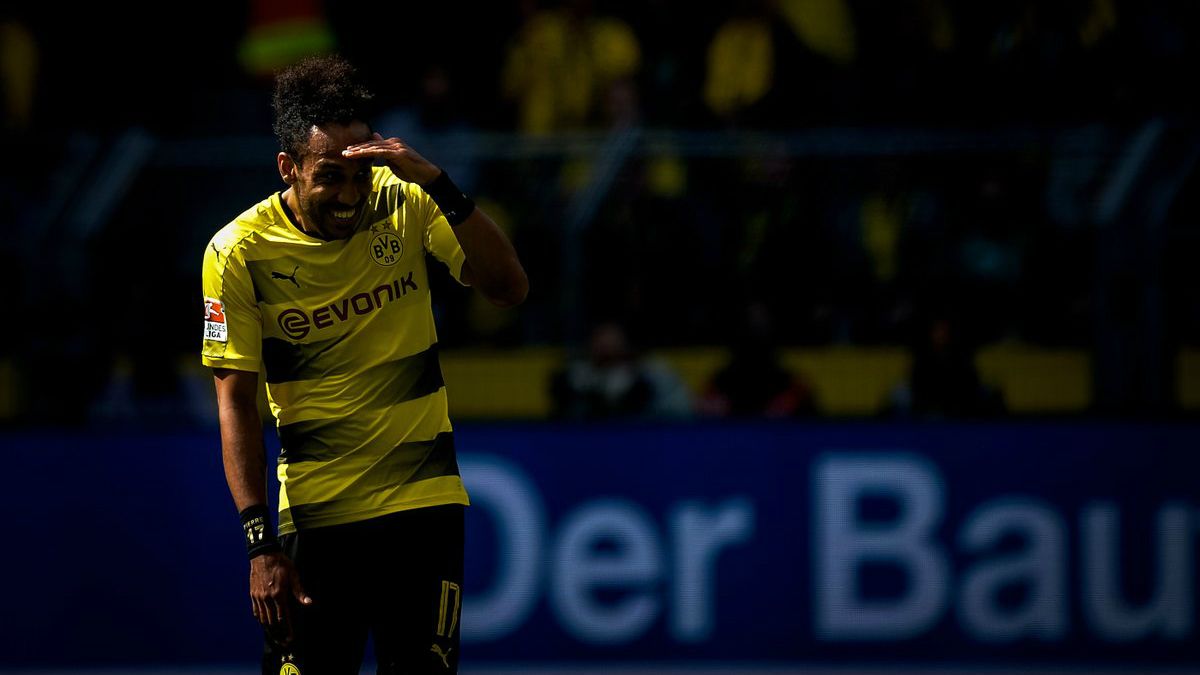 Pierre Emerick Aubameyang Copyright: © Twitter @Squawka