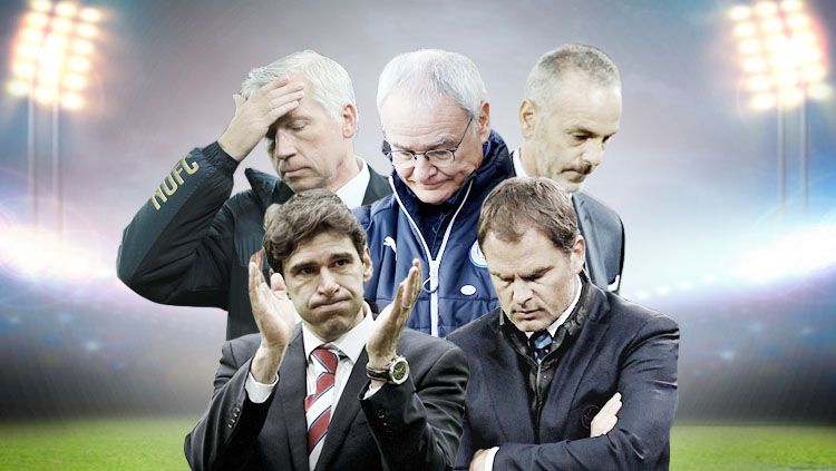 Deretan Pelatih Yang Dipecat Musim 2016/17. Copyright: &copy; Grafis: Eli Suhaeli/INDOSPORT/Getty Images