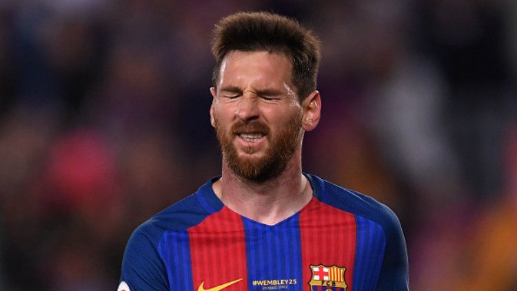 Megabintang Barcelona, Lionel Messi. Copyright: &copy; Alex Caparros/Getty Images