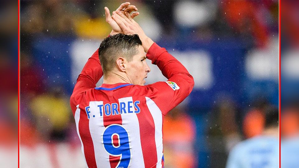 Striker Atletico Madrid, Fernando Torres. Copyright: © Power Sport Images/Getty Images