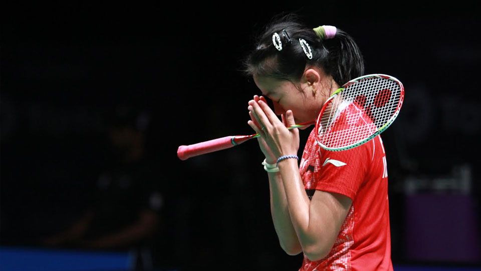 Indonesia akhirnya gagal mengirimkan wakil tunggal putri di semifinal Thailand Masters 2020. Copyright: © Humas PBSI