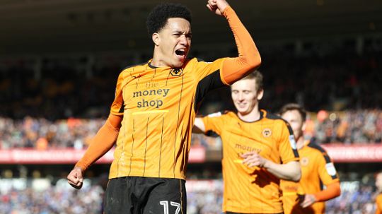 Helder Costa, pemain sayap Wolverhampton. Copyright: © James Baylis/AMA/Getty Images