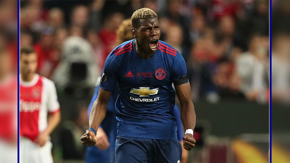 Paul Pogba, gelandang serang Man United. Copyright: © Matthew Ashton - AMA/Getty Images