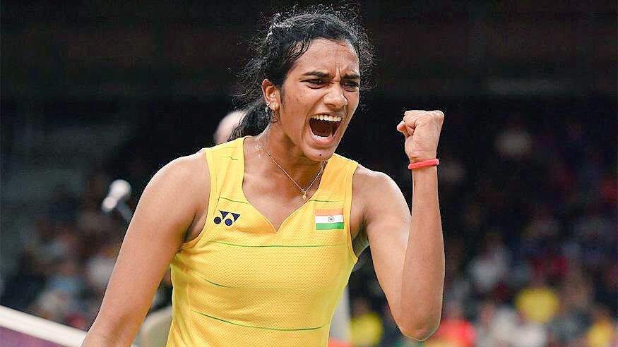 Selepas beri tiket emas BWF World Tour Finals 2022 untuk Gregoria Mariska, tunggal putri India, Pusarla Venkata Sindhu, langsung pamer potret di kapal pesiar. Copyright: © twitter @Pvsindhu1