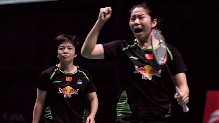 Chen Qingchen dan Jia Yifan, peraih medali perak Olimpiade Tokyo akan mengikuti Piala Sudirman 2021 mewakili China Copyright: © Twitter@BadmintonNow