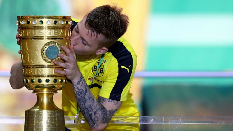 Bintang Borussia Dortmund, Marco Reus. Copyright: © Martin Rose/Bongarts/Getty Images