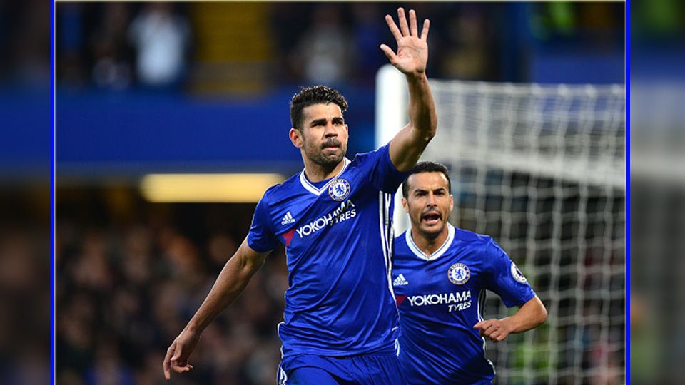 Diego Costa, striker Chelsea. Copyright: © Darren Walsh/Getty Images