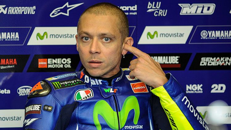 Pembalap andalan Yamaha, Valentino Rossi. Copyright: © Gaetano Piazzolla/Action Plus via Getty Images