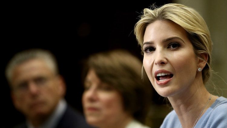 Putri sulung Donald Trump, Ivanka Trump. Copyright: &copy; Win McNamee/Getty Images
