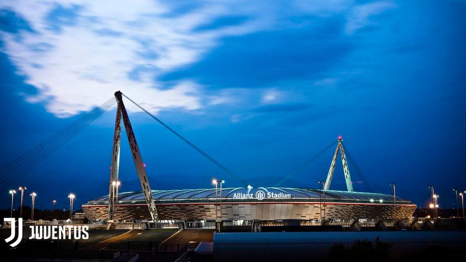 Allianz Stadium, nama baru untuk stadion Juventus. Copyright: &copy; Twitter Juventus