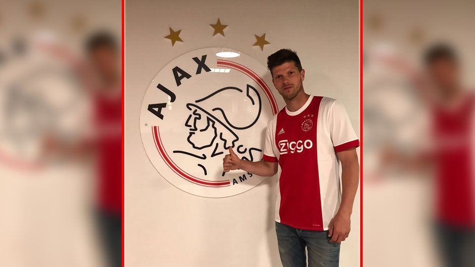 Klaas-Jan Huntelaar, kembali perkuat Ajax Amsterdam. Copyright: © Twitter Klaas-Jan Huntelaar.