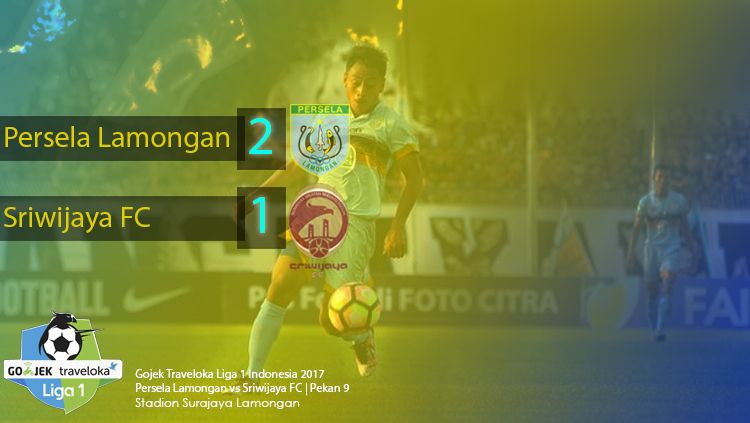 Persela Lamongan vs Sriwijaya FC. Copyright: © Grafis: Gregah Nurikhsani/INDOSPORT